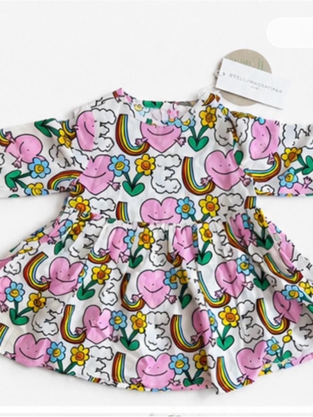 Stella McCartney Earth Friends Print Dress and Bloomers Set - Picture 1 of 6